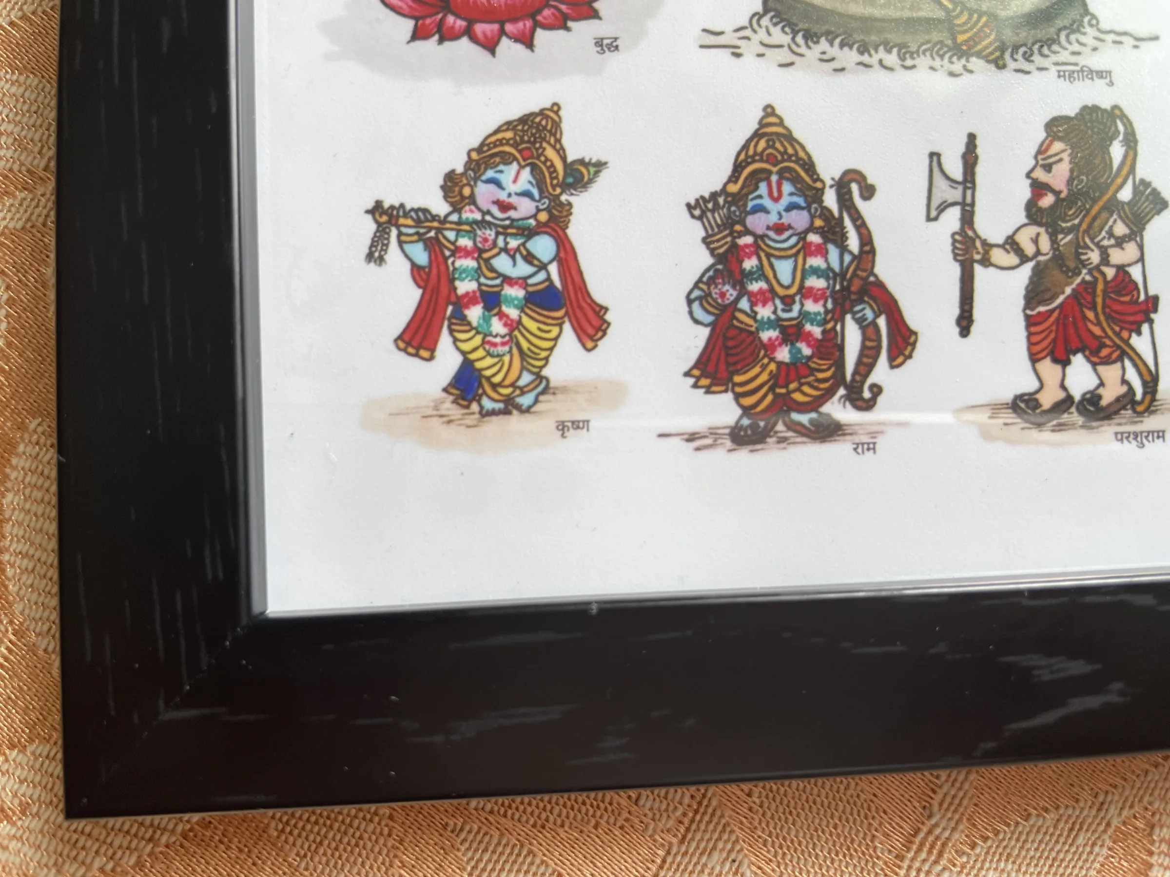 Dashavatar framed